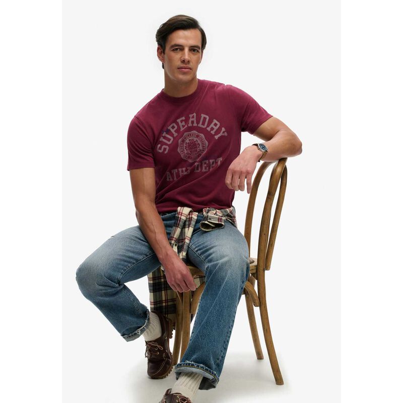 Superdry Vintage Prep Relaxed Tee image number 2
